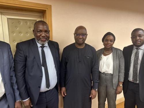 Rencontre avec le Directeur National de la BCEAO Mr Barema BOCOUM, 30 juillet 2024